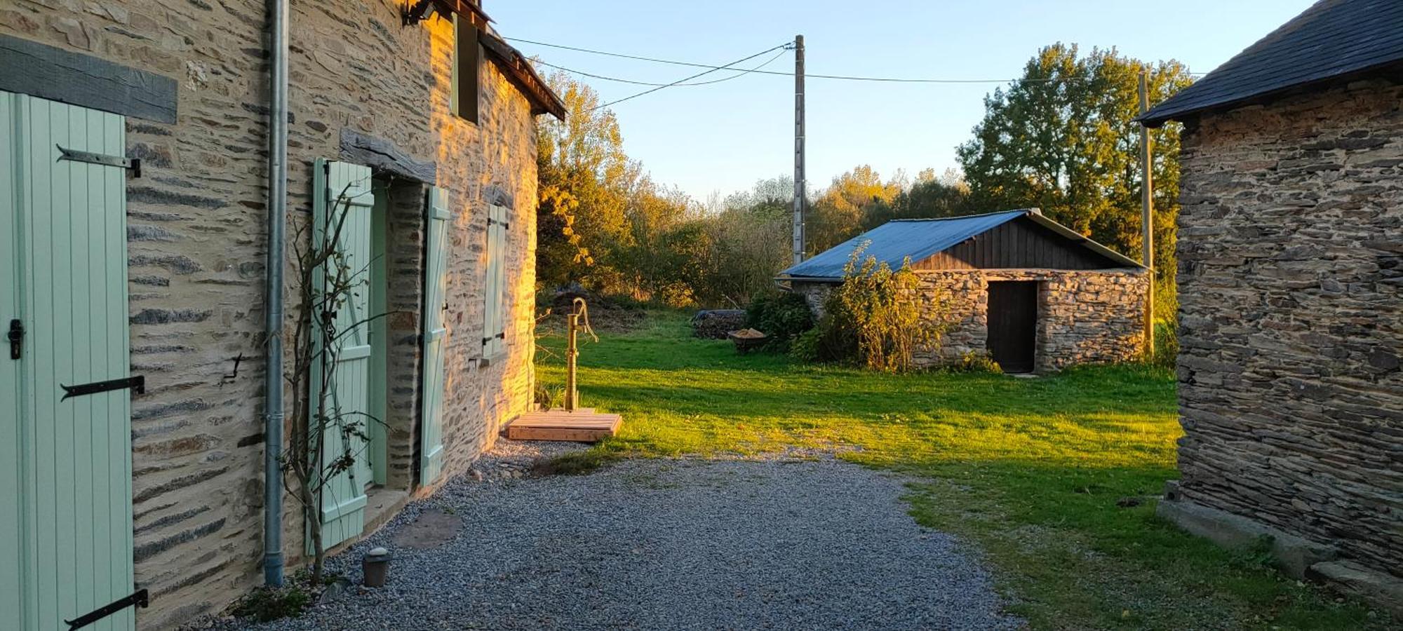 La Villauvert - Cottage Saint-Martin-sur-Oust Exteriör bild